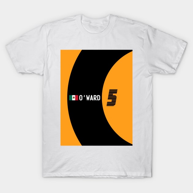 IndyCar 2021 - #5 O&#39;Ward T-Shirt by sednoid